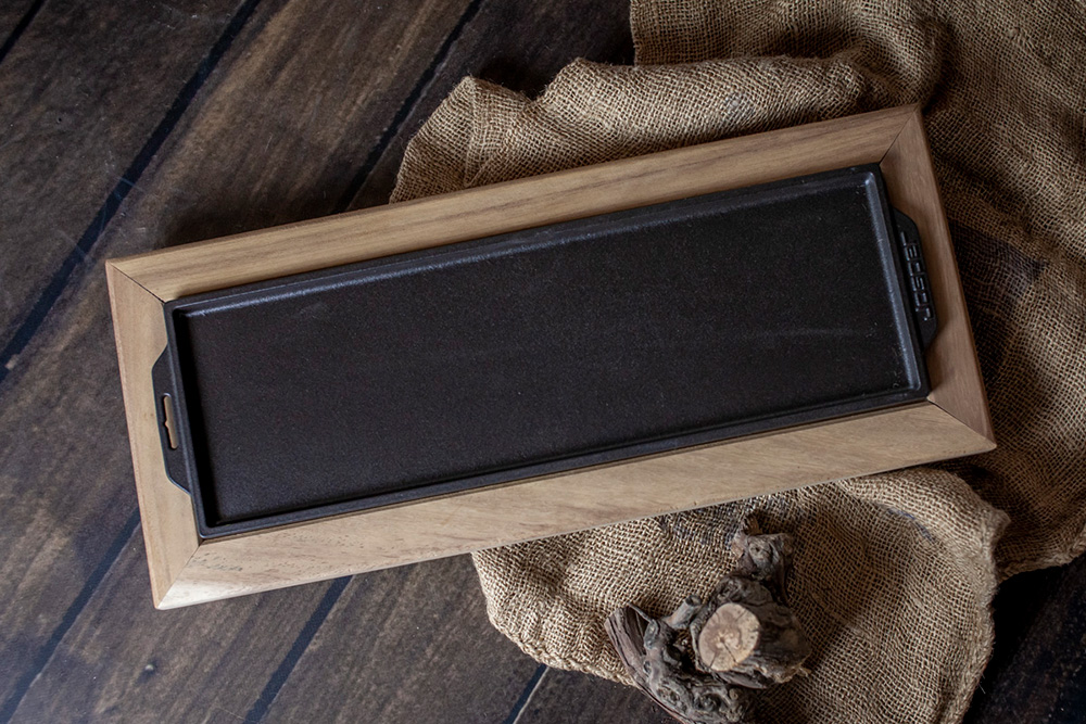 Josper Cast Iron plaque présentation fonte 46x15 cm
