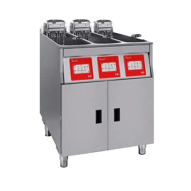 FriFri Touch 633 friteuse triple bac 3x7,5-9L 3x9kW sur meuble