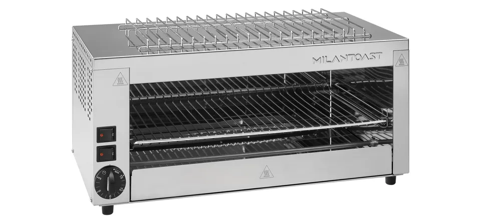 Milantoast Salamander Toasteur 4 Places Pro Inox