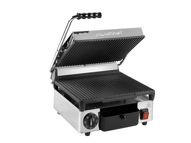 Milantoast Cast Iron Grill Panini Fonte Rainuré R/R