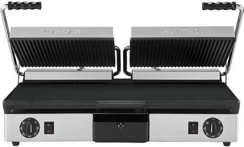 Milantoast Doppel Kontaktgrill vitrocéramique double