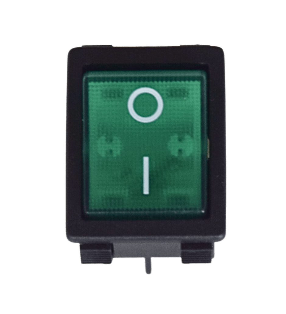 Milantoast SPARE PARTS Interruttore Lum 22X30 Verde 25A