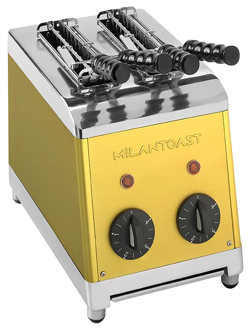 Milantoast Slice Toasters Grille-pain Classique D'Or pro