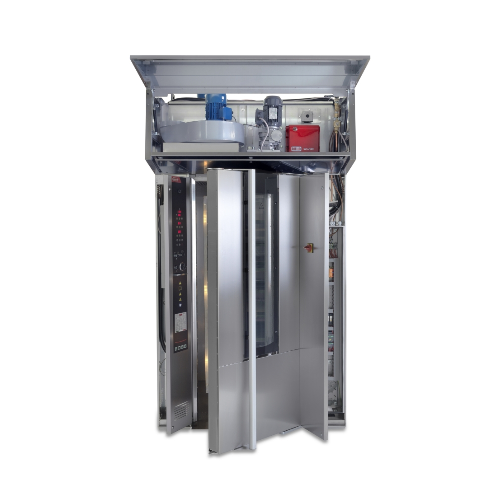 Real Forni Boss four rotatif convection inox pain