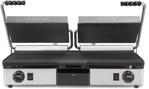 Milantoast Contact Grill Large S+S/S+S grill fonte pro