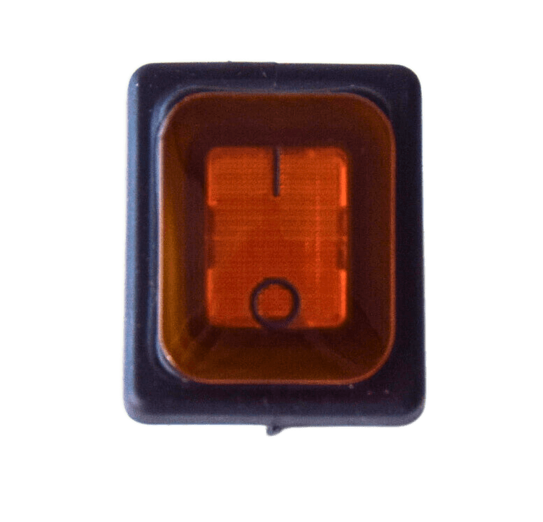 Milantoast Spare Parts Interrupteur lumineux orange 0-1 22x30 IP65