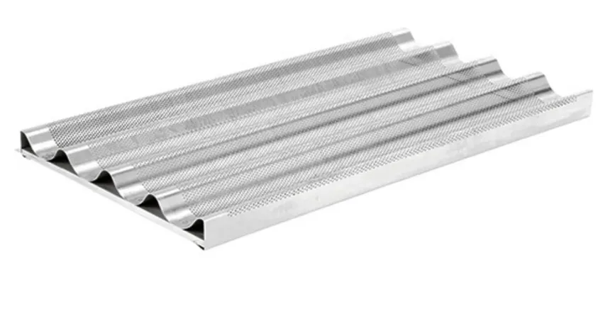 Leventi Supplies plaque 4 baguettes alu 600x400 perforée