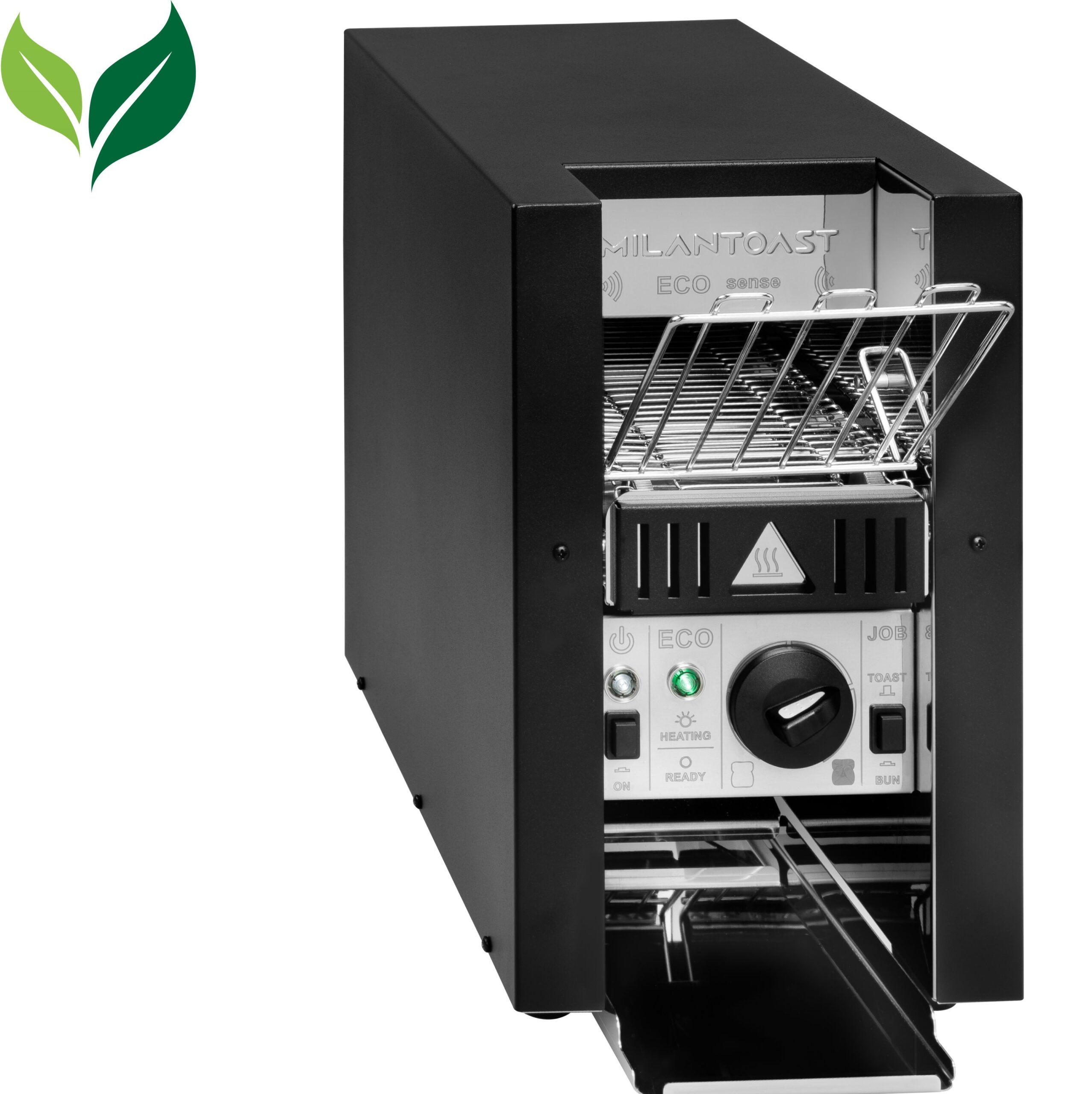 Milantoast Conveyor Toaster Grille-pain noir ECO 50%