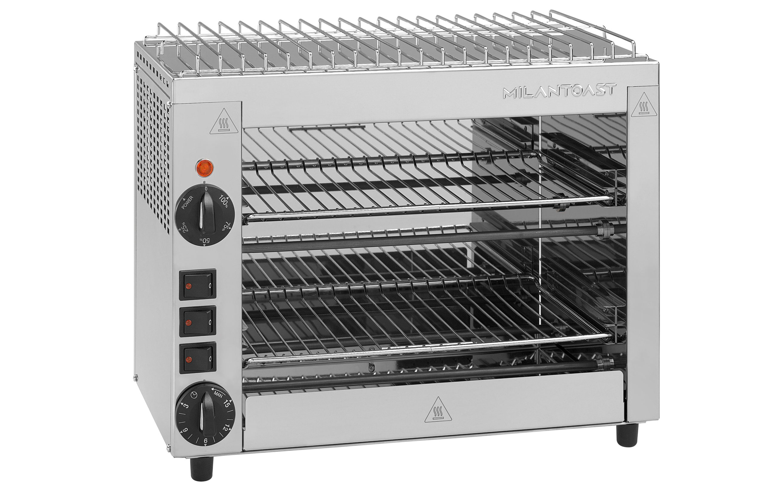 Milantoast Salamander Oven four 6 places multiusage
