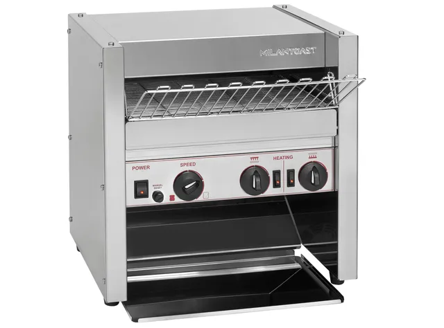 Milantoast QSR Toaster convoyeur pains burger heavy duty