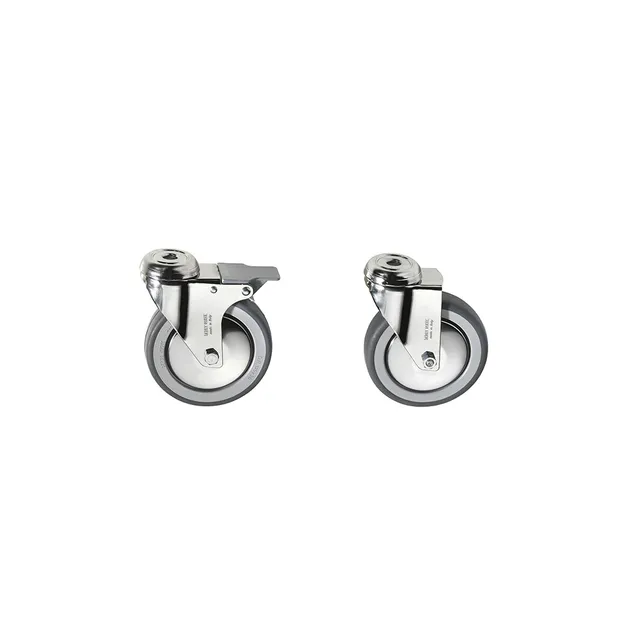 Piron KRU00015 4 roues avec frein support chariot four