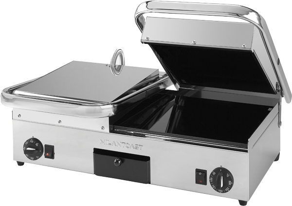 Milantoast Grill Double Vitrocéramique L/L Presse Panini
