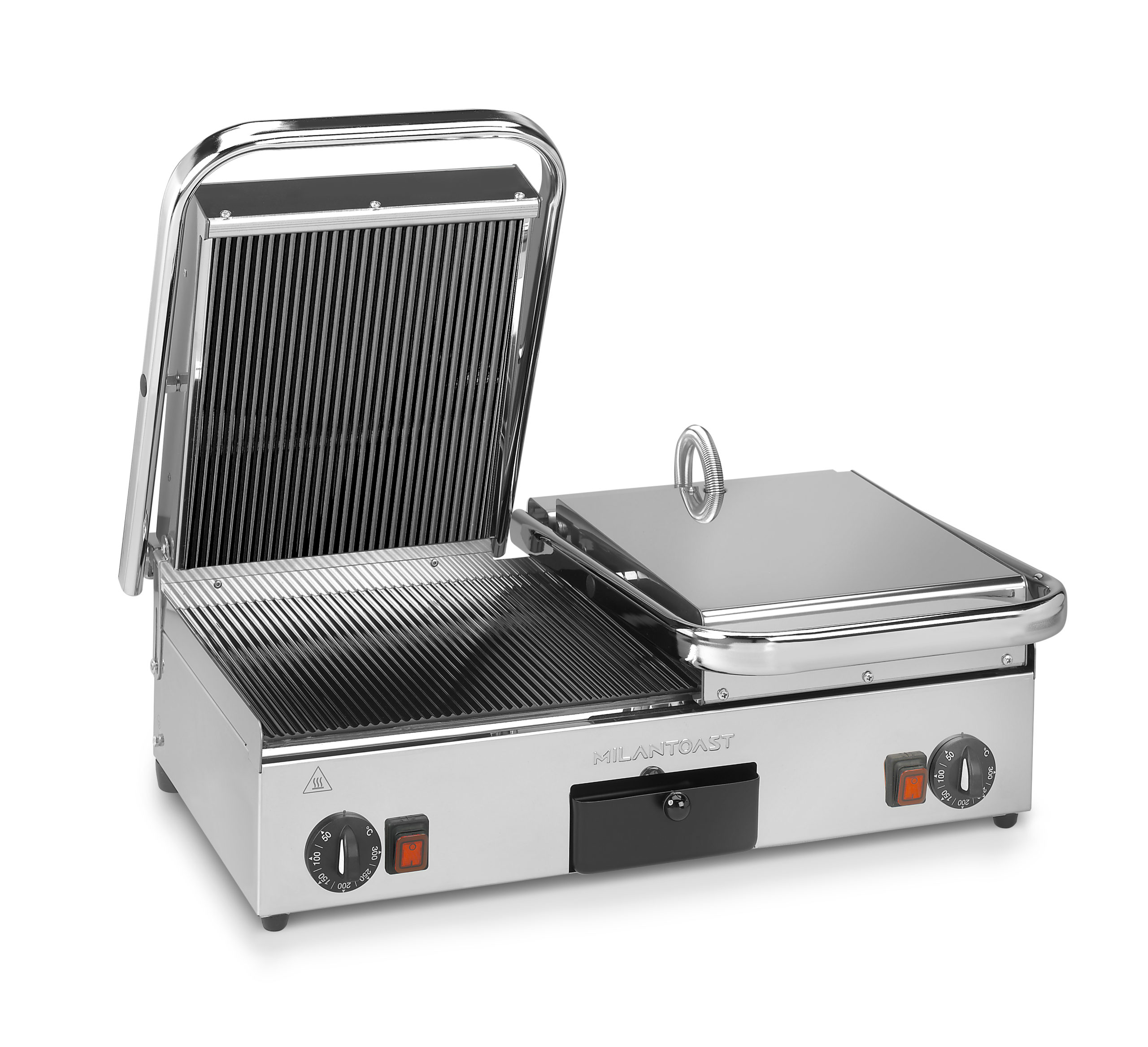 Milantoast Glass Ceramic grill panini double vitrocéramique A/A