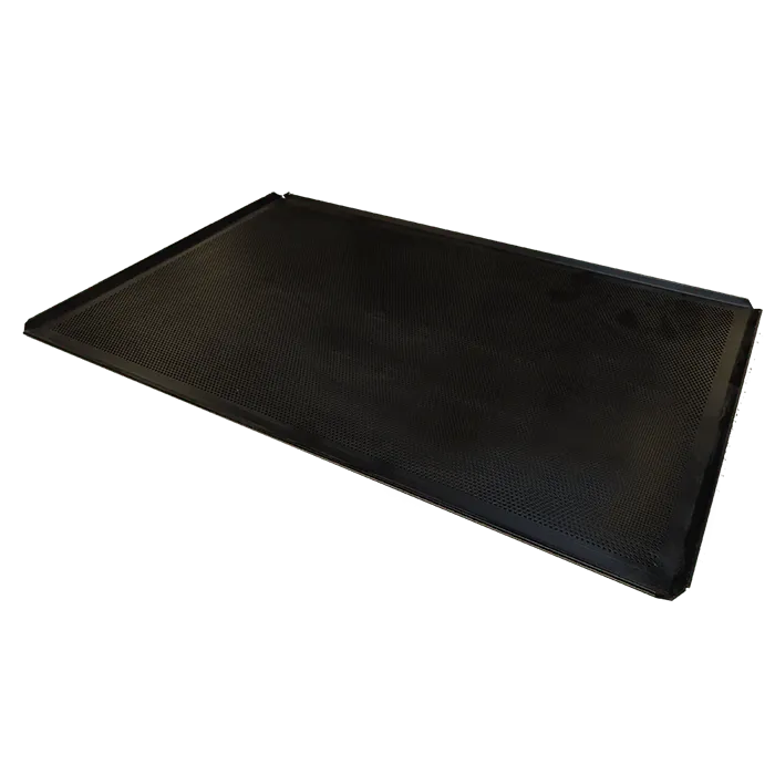 Leventi plaque EN 400x600 alu perforée teflon pour four