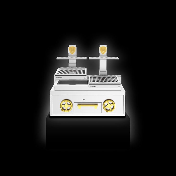 Josper PVJ-50-2-1-CT Grill Basque Double à Poser