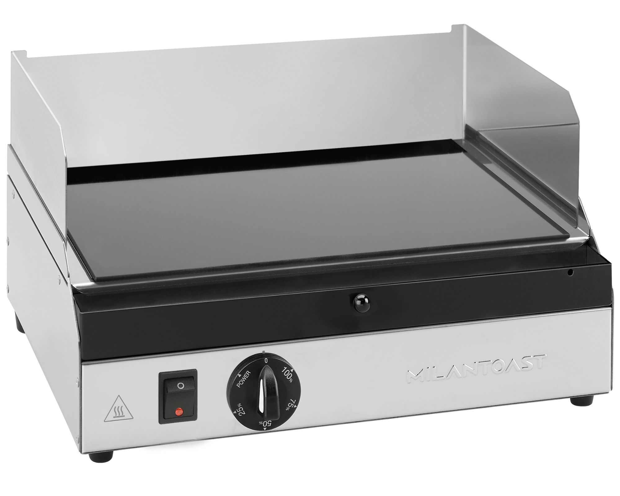 Milantoast Fry Top plancha vitrocéramique