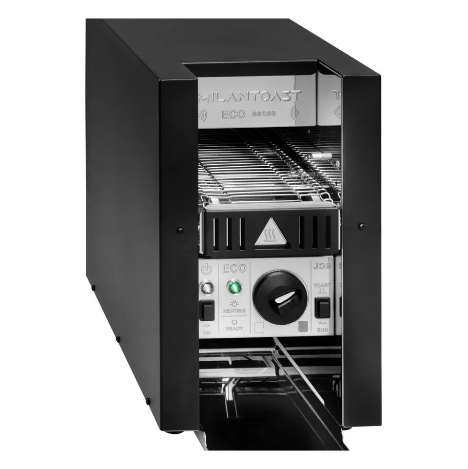 Milantoast ECO Sense grille-pain convoyeur noir 1 tranche éco