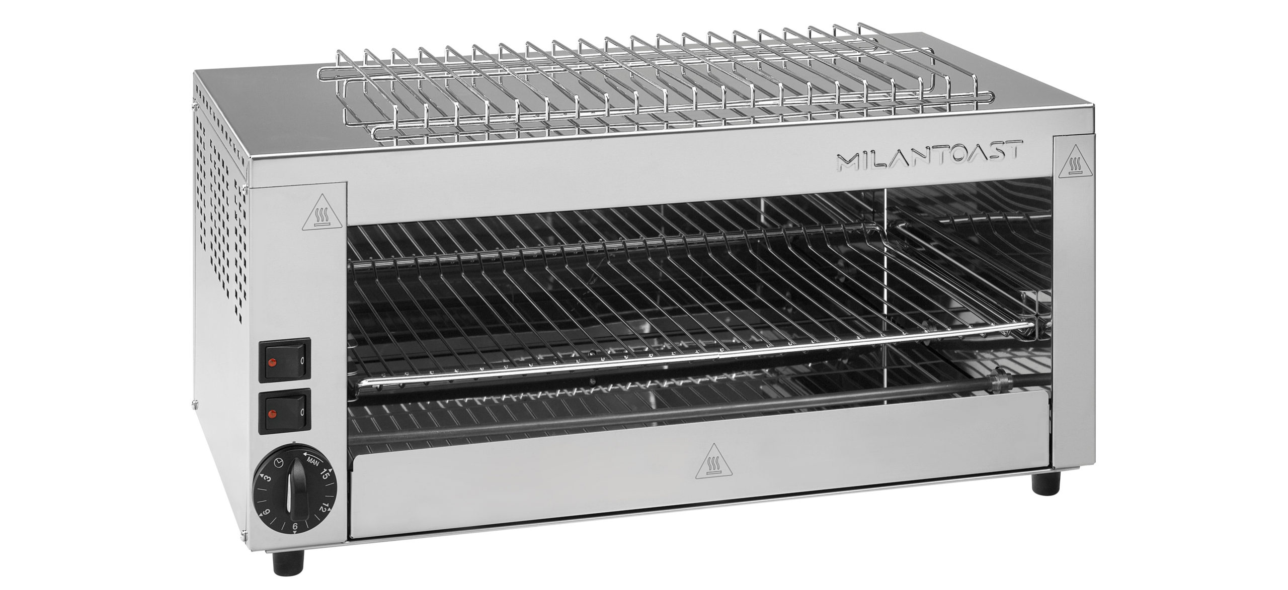 Milantoast Salamander Toasteur 4 Places Pro Inox