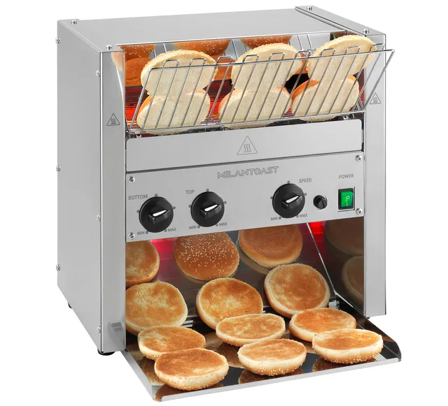 Milantoast QSR grille-pain convoyeur 1000 pains/heure