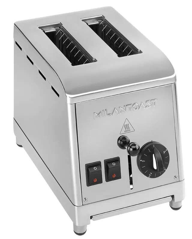 Milantoast Slice Toasters grille-pain inox à fentes pro