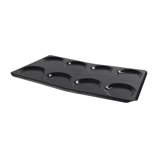 Leventi iPinium plaque four GN 1/1 8 œufs alu