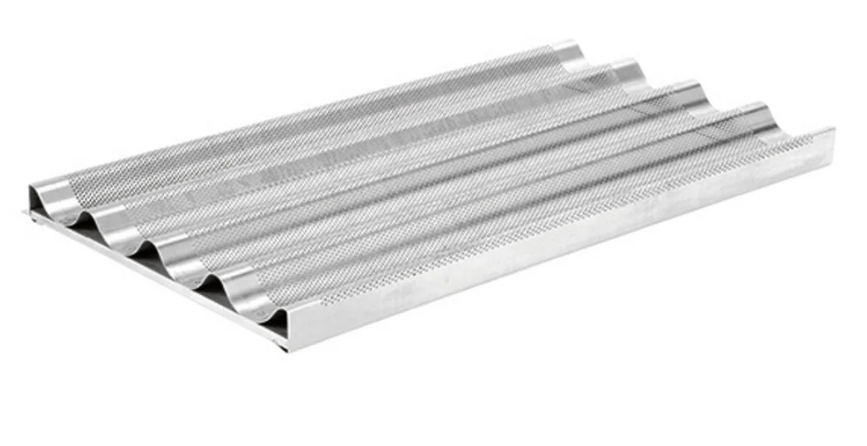 Leventi Supplies plaque 4 baguettes alu 600x400 perforée