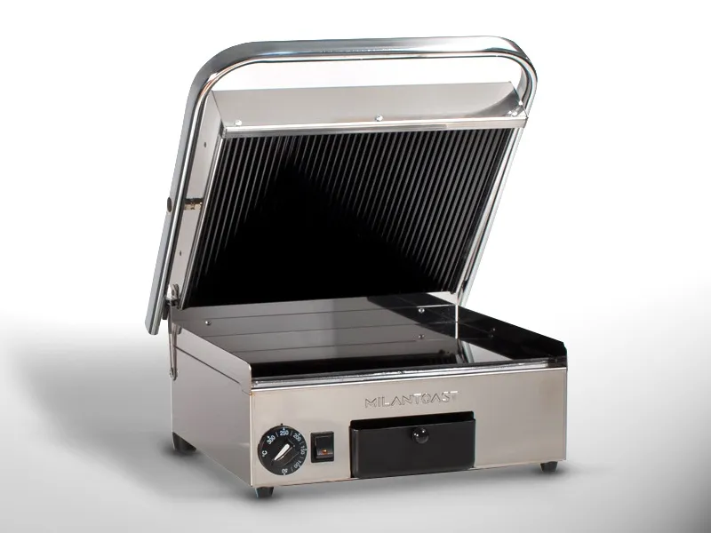 Milantoast Glass Ceramic Grill contact panini vitrocéramique s/r