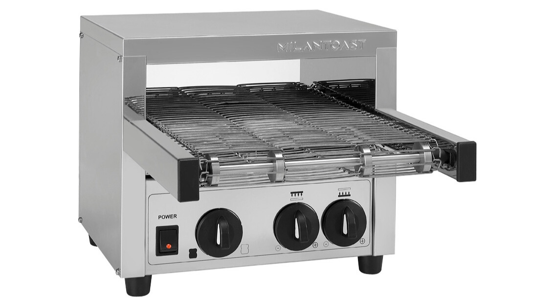 Milantoast Pull Try four tunnel pizza convoyeur pro