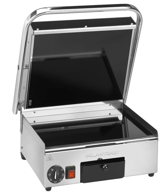 Milantoast Glass Ceramic Grill Panini Vitrocéramique Inox