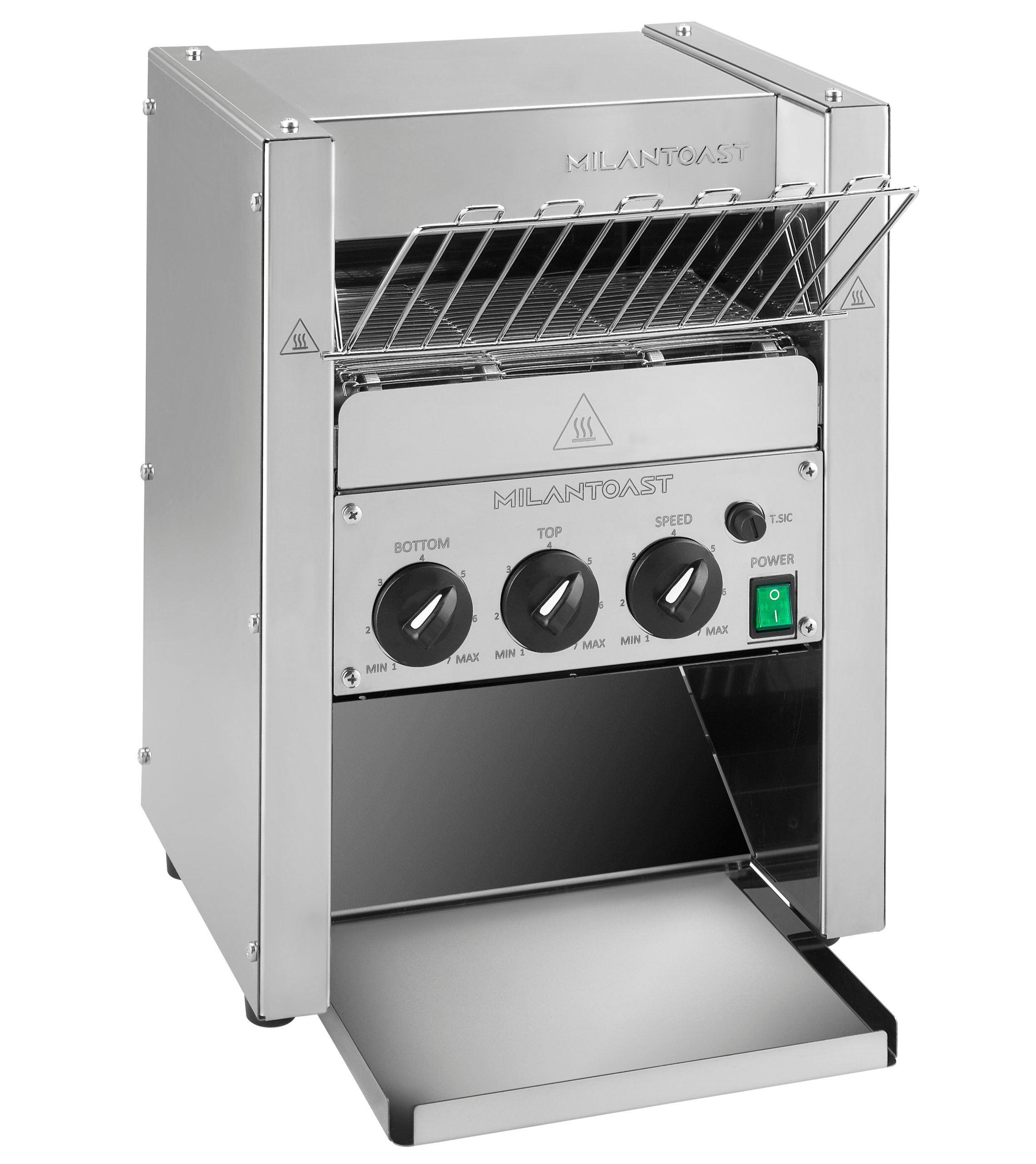 Milantoast QSR toaster convoyeur buns hamburger pro