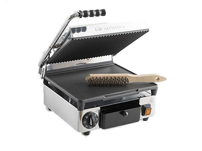 Milantoast Fry Top plancha électrique Snack L/A