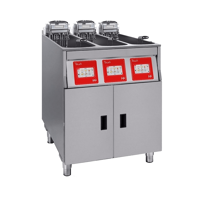 FriFri Touch 633 friteuse triple bac 3x7,5-9L 3x9kW sur meuble
