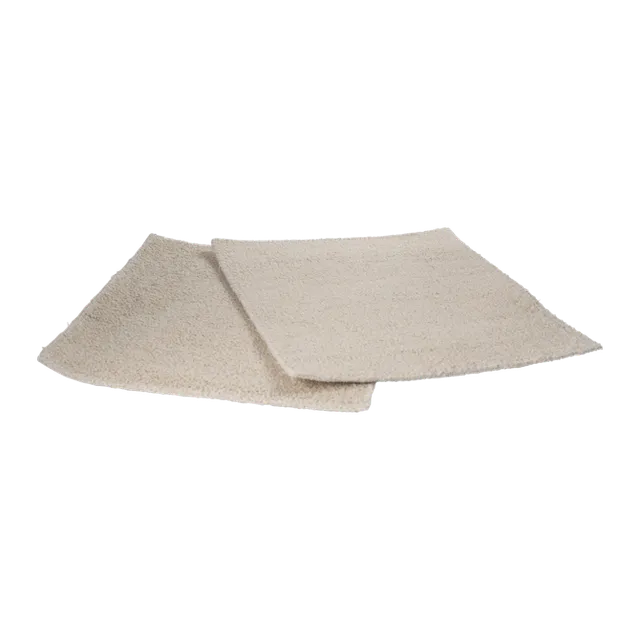 Leventi Supplies manique four coton beige lot de 2