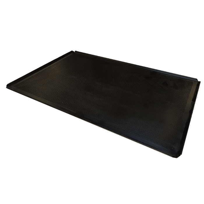 Leventi plaque EN 400x600 alu perforée teflon pour four
