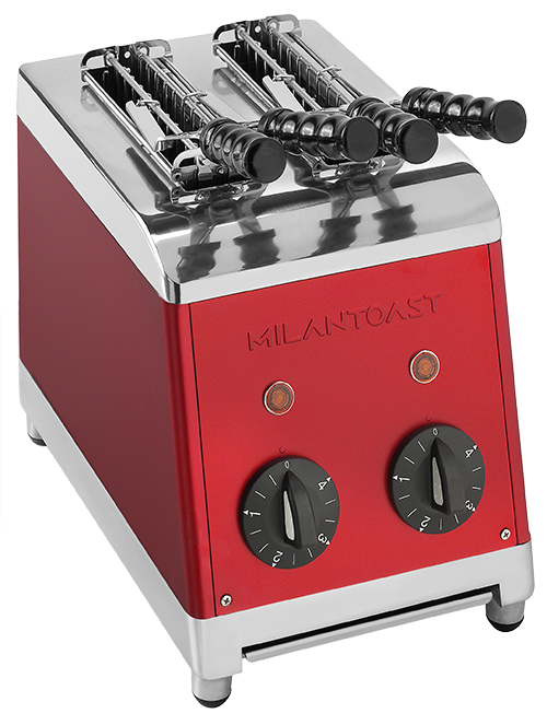 Milantoast Classic Toasters grille-pain rouge