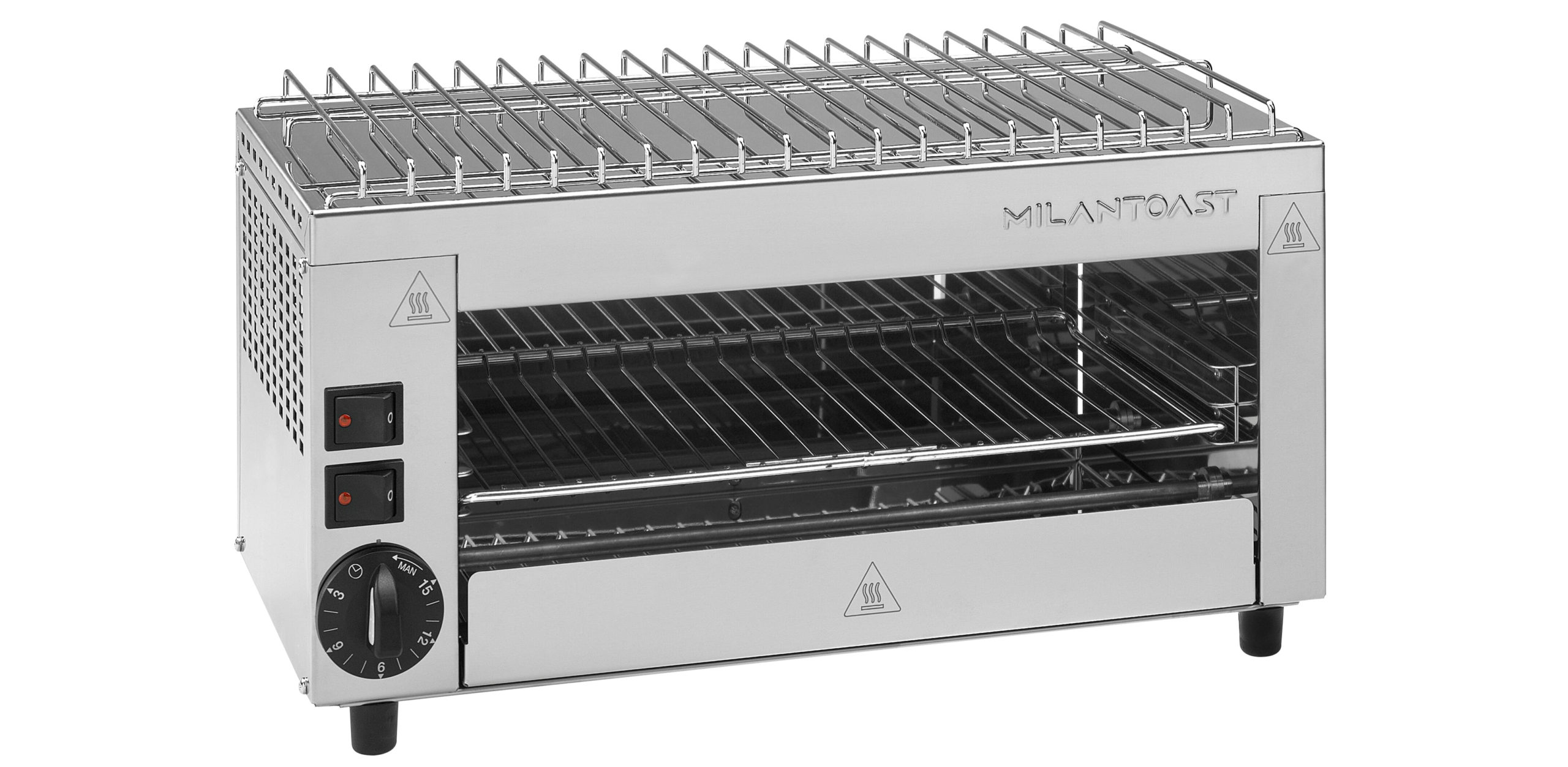 Milantoast Infrarotgrill Four Salamandre Infrarouge 3 Pinces