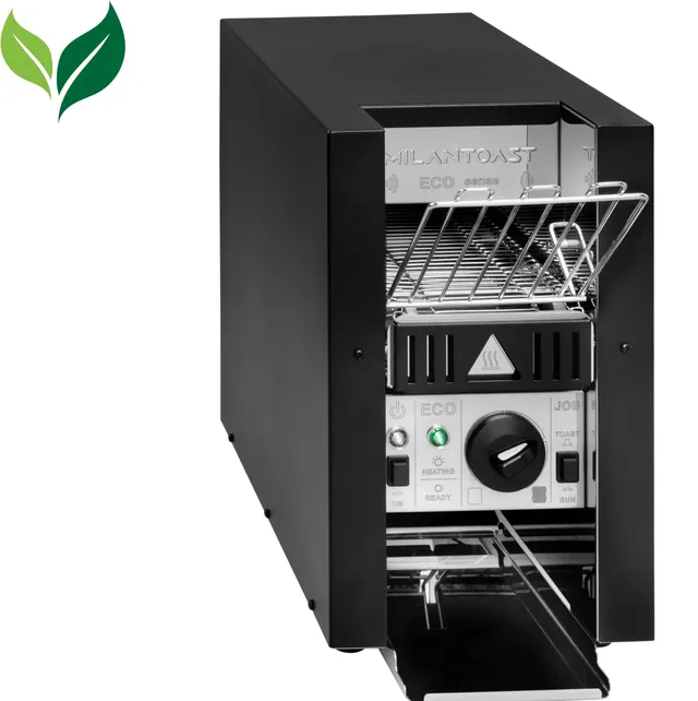 Milantoast Conveyor Toaster Grille-pain noir ECO 50%