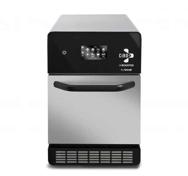 Lincat CiBO+ Boosted four rapide noir 3x380V pizza 12 pouces