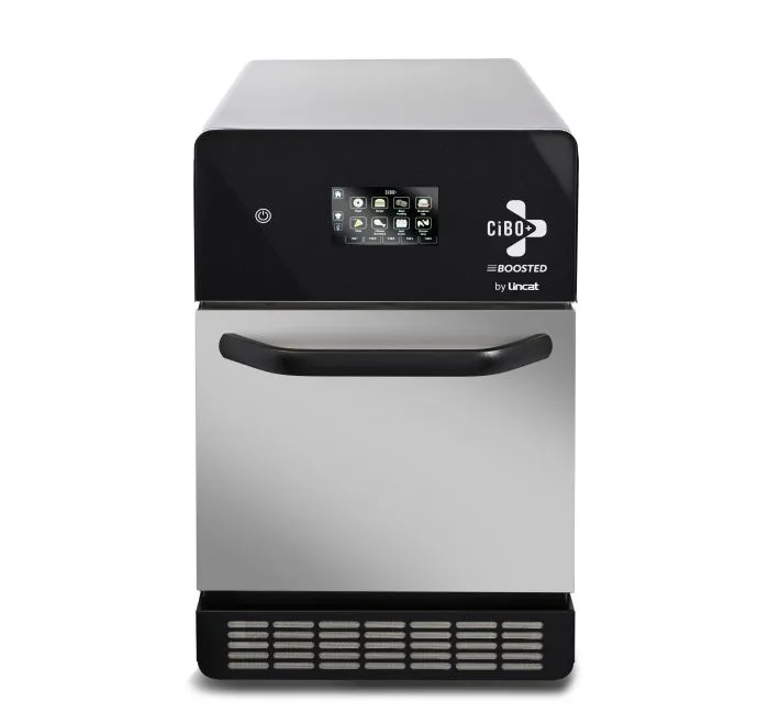 Lincat CiBO+ Boosted four rapide noir 3x380V pizza 12 pouces