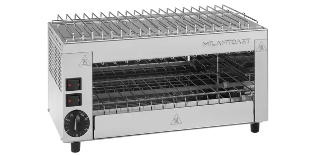 Milantoast SALAMANDER OVEN tostiera quartz 3 pinces