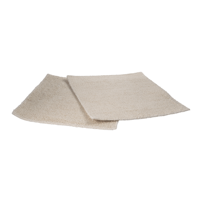 Leventi Supplies manique four coton beige lot de 2