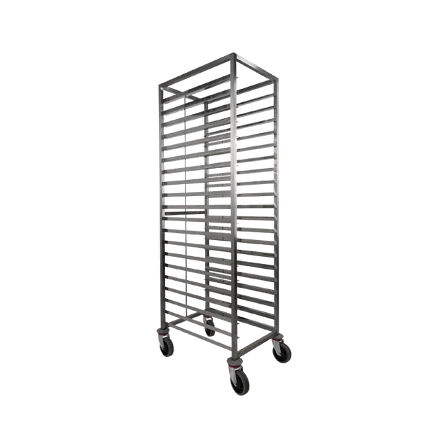Leventi Supplies RH-20 chariot inox 20 niveaux