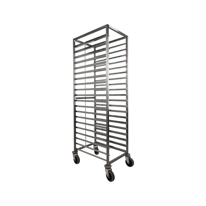 Leventi Supplies RH-20 chariot inox 20 niveaux
