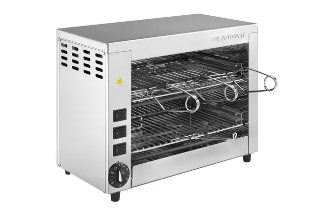 Milantoast Salamander four grill infrarouge 6 pinces