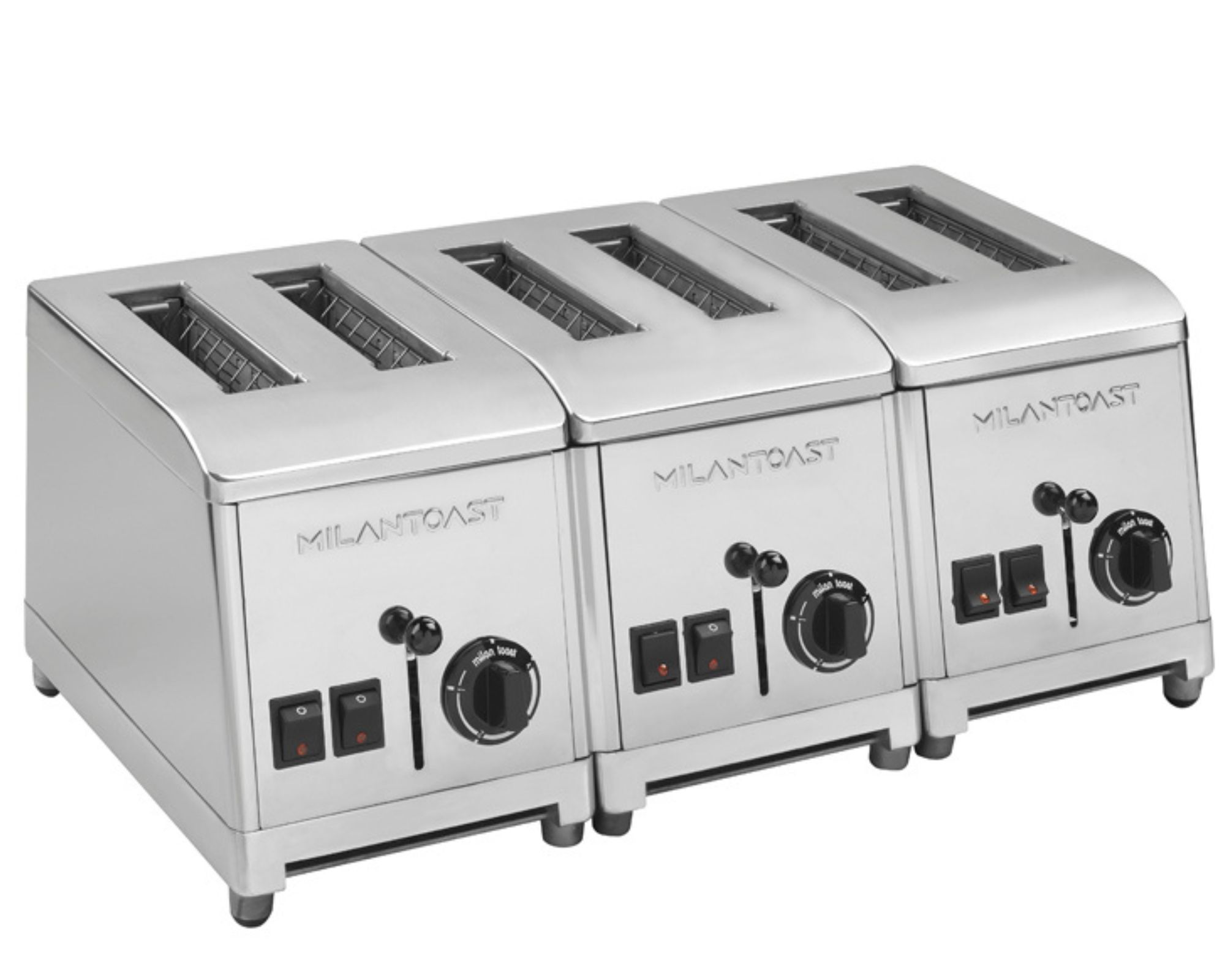 Milantoast Slice Toasters grille-pain 6 tranches 240/h