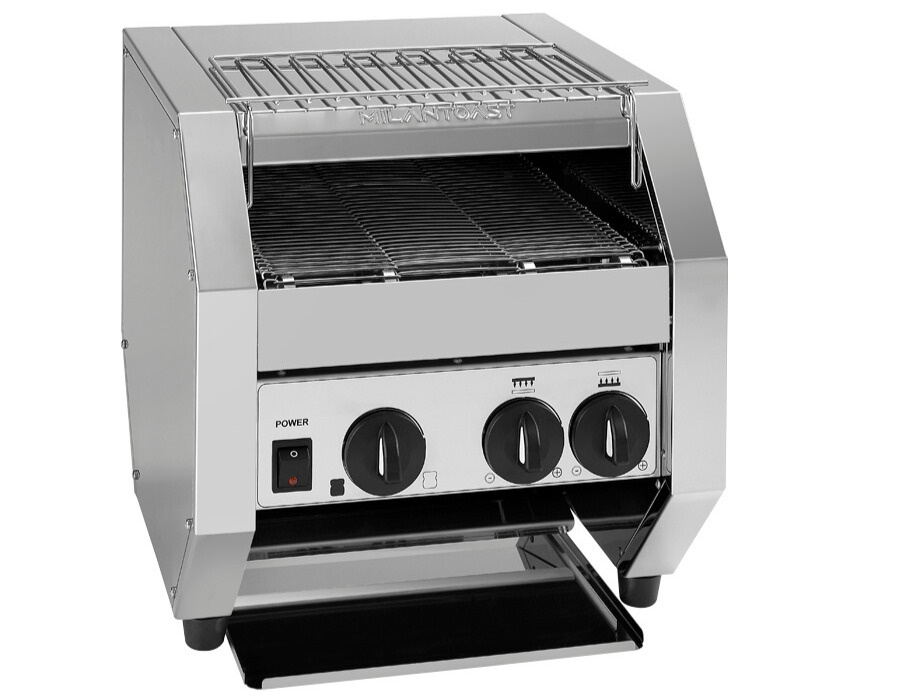 Milantoast Conveyor grille-pain 2 tranches full optional