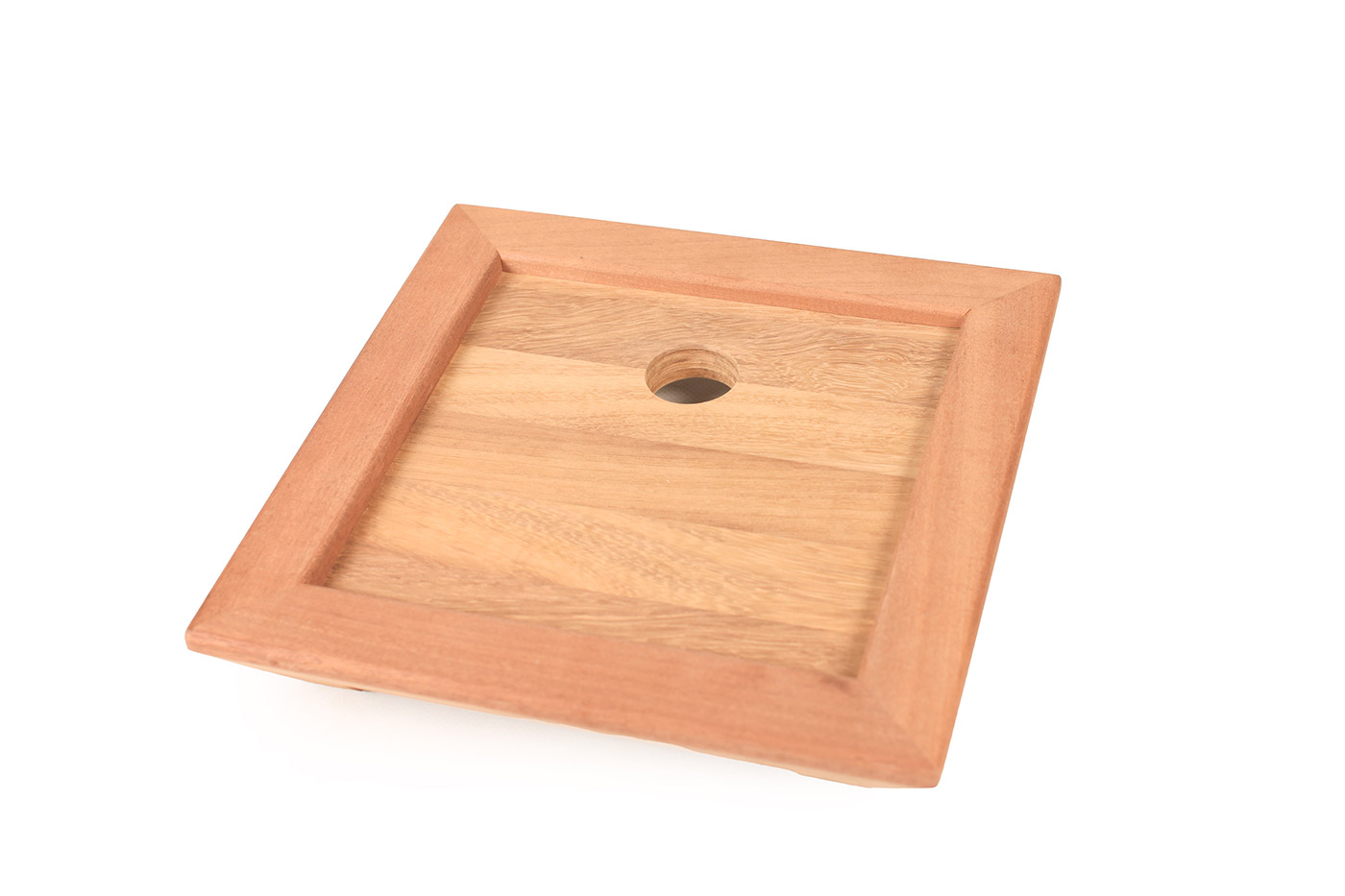 Josper Iroko Stand 27x27 cm support plaque 20x20