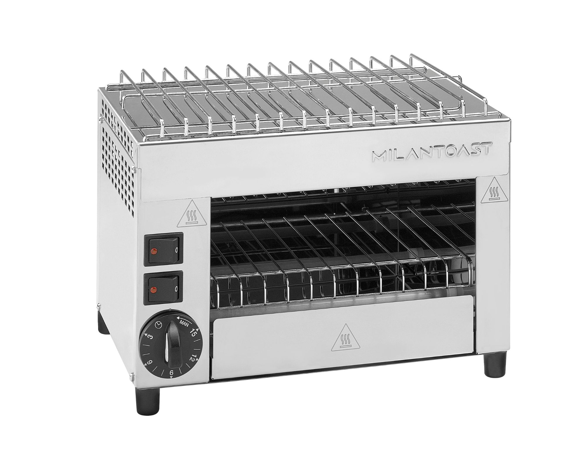 Milantoast Salamander Oven grill infrarouge 2 pinces