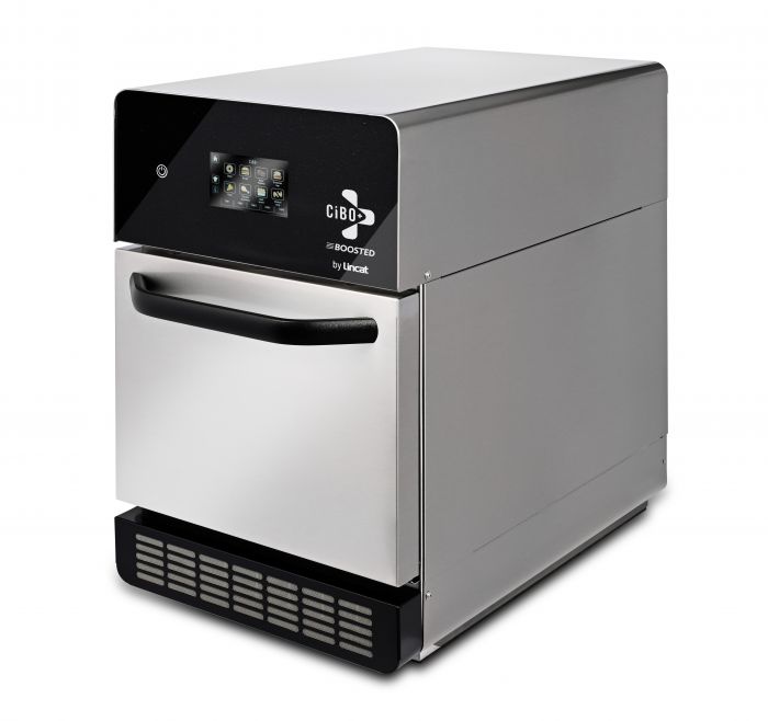 Lincat CiBO+ Boosted four rapide noir 3x380V pizza 12 pouces