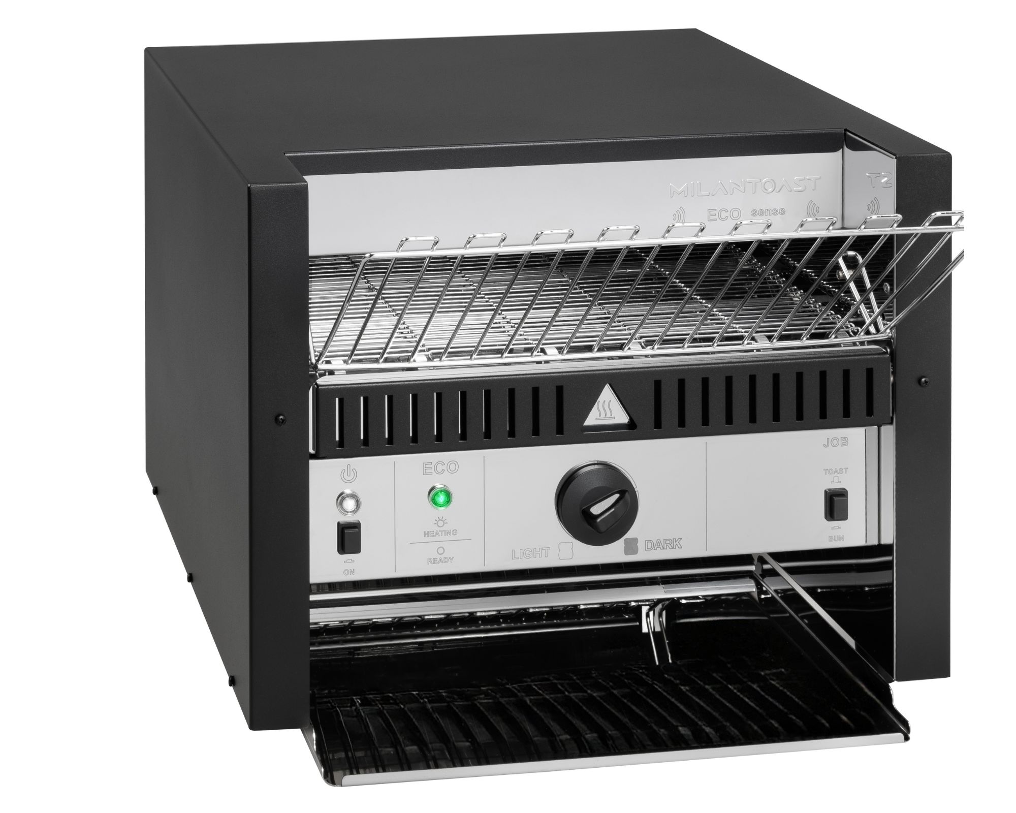 Milantoast ECO Sense Grille-pain convoyeur 3 tranches noir